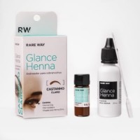 HENNA PARA SOMBRANCELHA 3,5G  CASTANHO CLARO - GLENNA RARE WAY